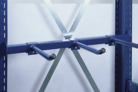 77988 Rohrkragarm 400 mm RAL 5010 kpl. für multistrong L + M