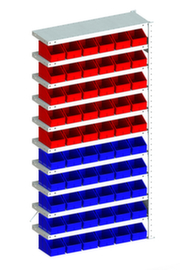 Sichtlagerkastenregal