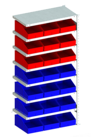 Sichtlagerkastenregal