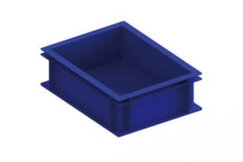 Stapelbehälter, blau, Länge x Breite 400 x 300 mm