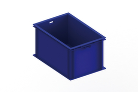 Stapelbehälter, blau, Länge x Breite 600 x 400 mm