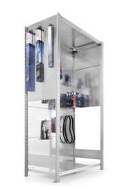 Lochblech-Seitenwand