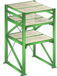 LISTA Schwerlastauszugregal