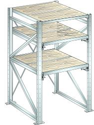 LISTA Schwerlastauszugregal