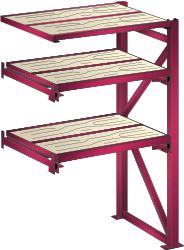 LISTA Schwerlastauszugregal