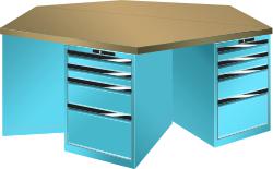 LISTA 6-Eck-Werkbank