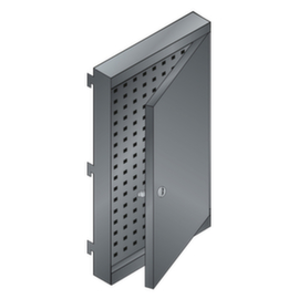 LISTA Lochwand mit Tür rechts