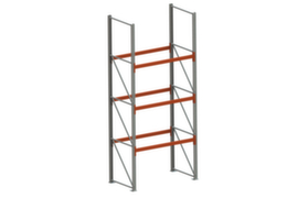 META Palettenregal MULTIPAL für 8 Paletten, 1825 mm breit, 4 Lagerebenen