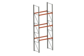 META Palettenregal MULTIPAL für 8 Paletten, 1825 mm breit, 4 Lagerebenen