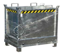 3-fach stapelbarer Klappbodenbehälter bis 2 m³