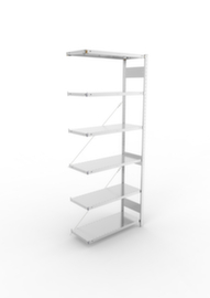 META Erweiterbares Lagerregal CLIP mit Fachlast bis 350 kg