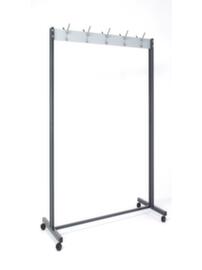 Sypro Fahrbare Reihengarderobe zweiseitig