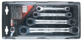 KS Tools GEARplus Torx-E-Doppel-Ratschenringschlüssel-Satz