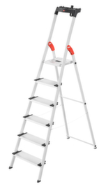 Hailo Einseitige Stufenstehleiter ComfortLine L80 mit XXL-Stufen
