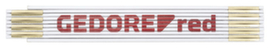 GEDORE R94500002 Holzgliedermaßstab 2m Kl.III Buche