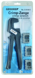 GEDORE S 8140 J Crimp-Zangen-Set INDUSTRIAL 4-teilig