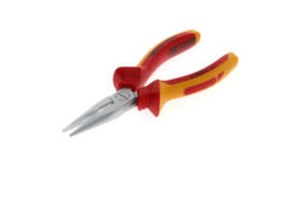 GEDORE VDE 8132-160 H VDE-Flachrundzange mit Hüllenisolierung 160 mm