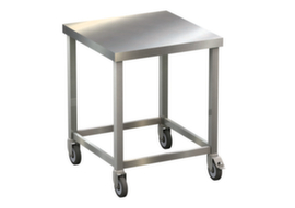 Edelstahl-Beistelltisch