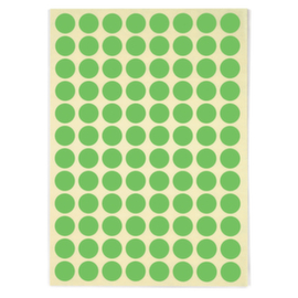 Farbige Markierungspunkte auf DIN A5 Bogen 15 mm