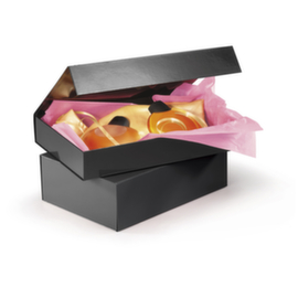 Geschenkbox mit Magnetverschluss 375 x 265 x 65 mm schwarz
