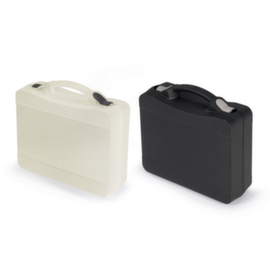 Großvolumiger Kunststoffkoffer mit Tragegriff