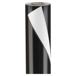 Lack-Geschenkpapier schwarz