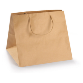 Papiertasche Maxi braun 350 x 320 x 320 mm