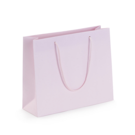 Tragetüte in Mattoptik pink