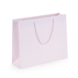 Tragetüte in Mattoptik pink