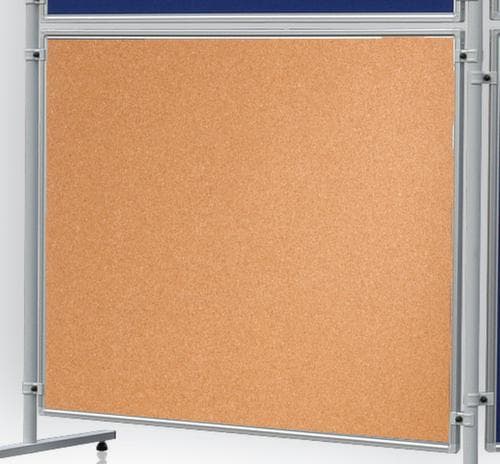 Franken Trennwand, Höhe x Breite 1500 x 1200 mm, Wand braun