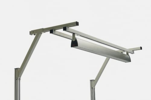 Treston Obergestell für Werkzeuge und Leuchten für Montagetisch, Breite 1500 mm