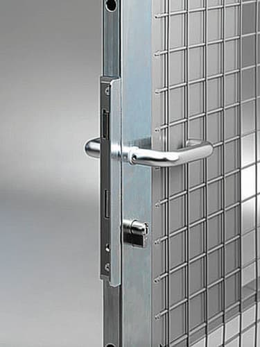 TROAX Doppel-Flügeltür für Trennwandsystem, Breite 2000 mm