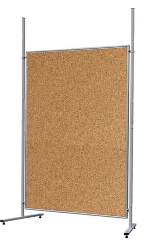 Franken Trennwand, Höhe x Breite 1500 x 1200 mm, Wand braun