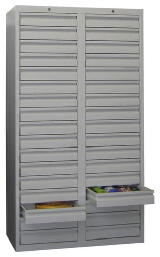 PAVOY Schubladenschrank Basis RAL7035, 34 Schublade(n), RAL7035 Lichtgrau/RAL7035 Lichtgrau