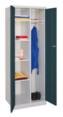 PAVOY Kleider-/Wäscheschrank Basis Plus mit 4 Böden, Abteilbreite 300 mm