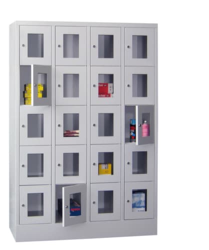 PAVOY Schließfachschrank Basis, 20 Fächer