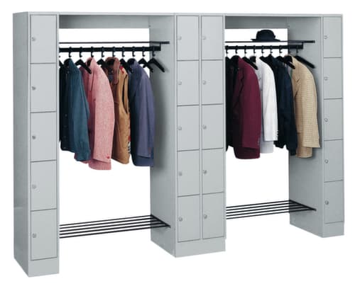 C+P Schließfach-Garderobe Classic mit 20 Fächern, Breite 2840 mm
