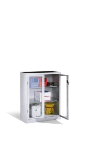 C+P Werkzeugschrank ERGO mit Sichtfenster-Flügeltüren, Breite 1200 mm