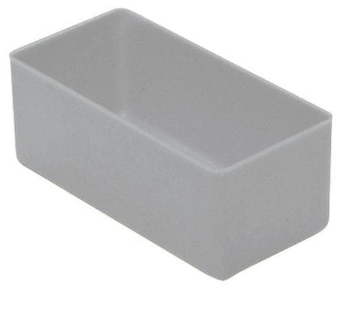 Einsatzkasten, grau, Länge x Breite 99 x 49 mm