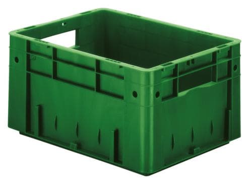 Euronorm-Stapelbehälter, grün, Inhalt 9,2 l