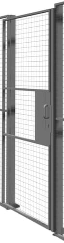 TROAX Schiebetür für Trennwandsystem, Breite 1900 mm
