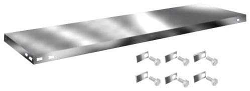 hofe Fachboden für Schraubregal Standard Bauart, Breite x Tiefe 1300 x 400 mm