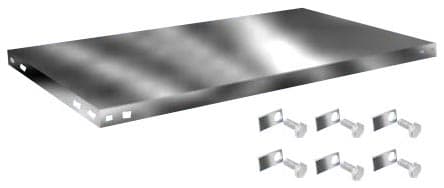 hofe Fachboden für Schraubregal mittelschwere Bauart, Breite x Tiefe 1000 x 600 mm