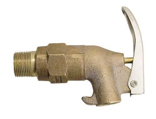 Selbstschließende Fasshähne aus Metall