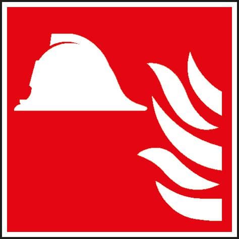 Brandschutzschild SafetyMarking® Brandbekämpfungsmittel, Aufkleber, langnachleuchtend