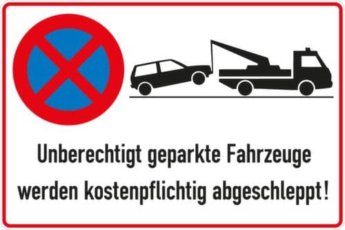 Halteverbotskombischild