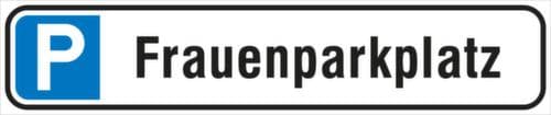 Aluminium-Parkplatzschild