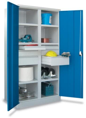 PAVOY Schwerlastschrank Basis mit Böden und/oder Schubladen