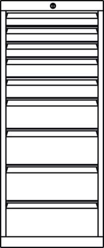 PAVOY Schubladenschrank Basis Plus, 9 Schublade(n)