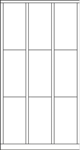 PAVOY Schließfachschrank Basis, 9 Fächer